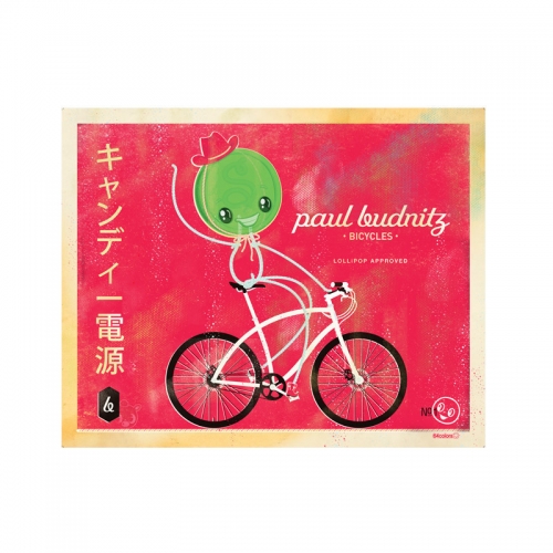 Plakat "Candy Powered"